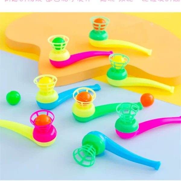 Blow Pipe Ball Toy